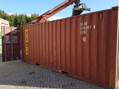 Verkoop tweedehands containers